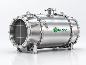 Illustration of a Treeing diesel particulate filter