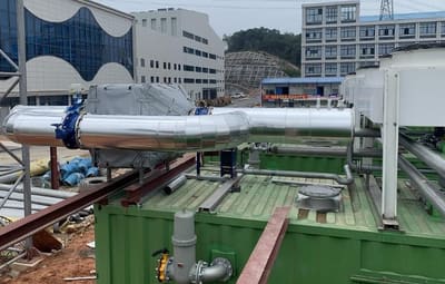 SCR system at a food-waste biogas plant in Fuzhou