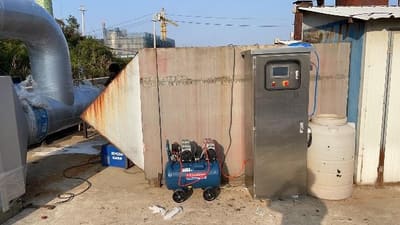 SCR system at a landfill gas power plant in Fuzhou
