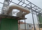 SCR system at a farm biogas power plant in Qingyuan, further photo