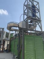 SCR system at a food-waste biogas plant in Yiwu, further photo